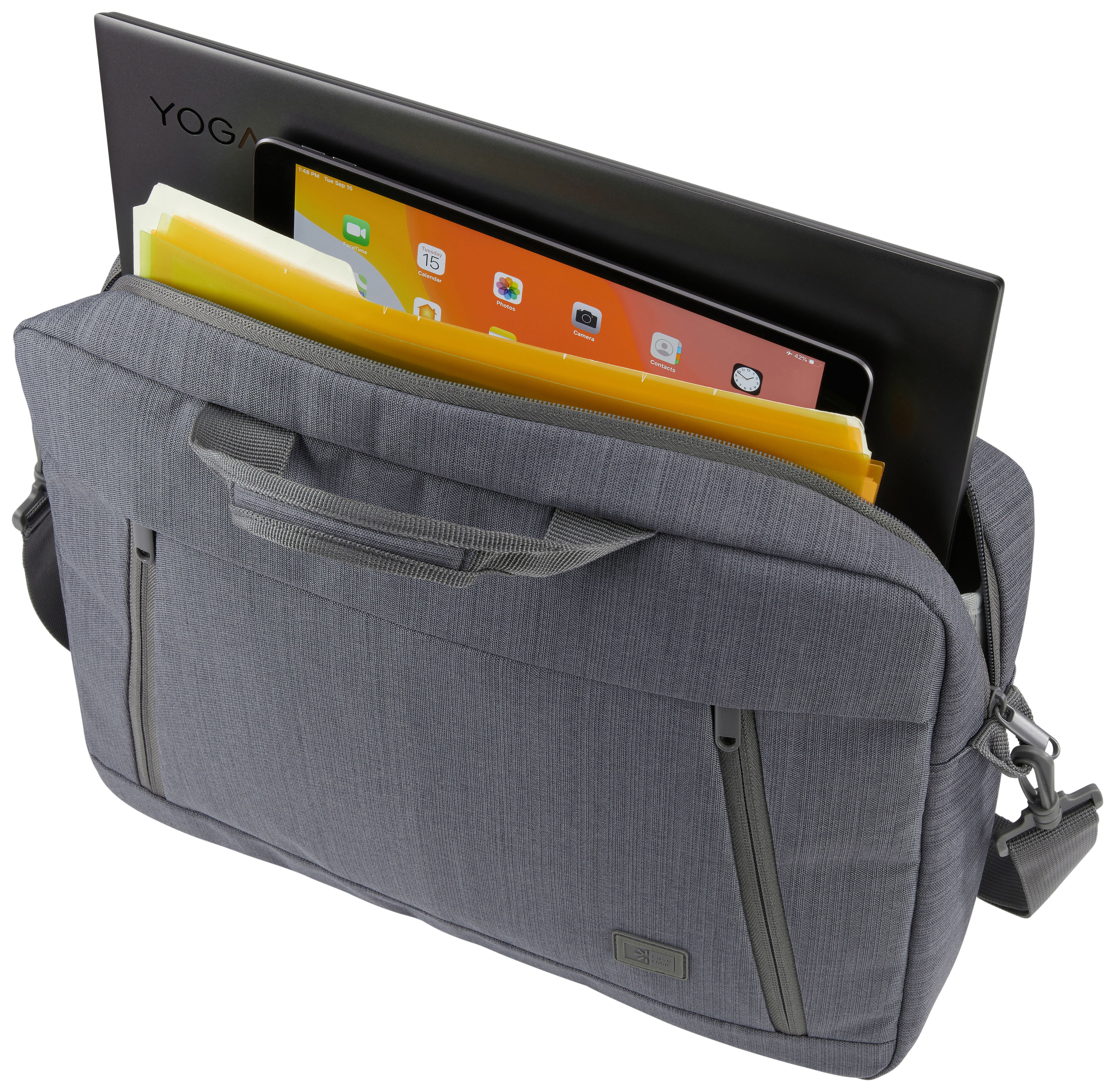 CASELOGIC Huxton 15.6 inç Laptop Çantası Gri CA.HUXA215GR