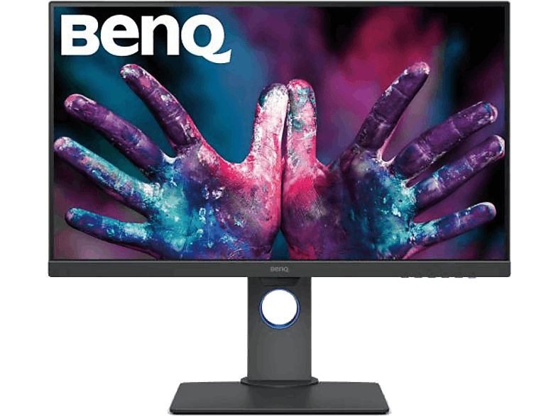 Monitor - BenQ PD2705Q, 27", WQHD, 5 ms, 60 Hz, HDMI, DisplayPort, Gris oscuro