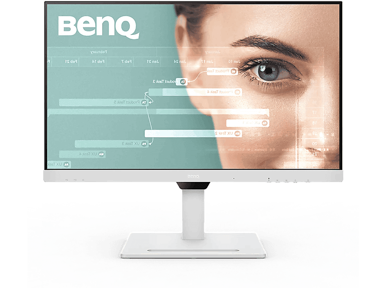 Benq Monitor - Gw2790qt, 27", 2K Ultrawide Qhd, 5 Ms, 75 Hz, Usb-C, Blanco