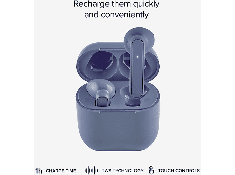 Słuchawki bezprzewodowe SBS Nubox Niebieski – zdjęcie 3