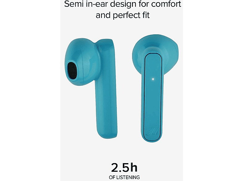 Słuchawki bezprzewodowe SBS Nubox Turkusowy – zdjęcie 3