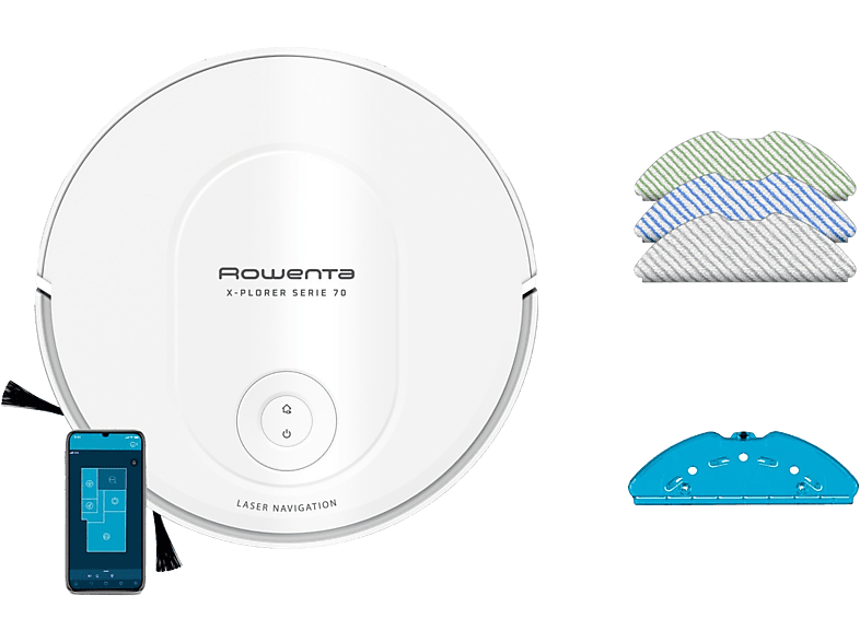 Rowenta Robotstofzuiger X-plorer Serie 70 (rr8477wh)