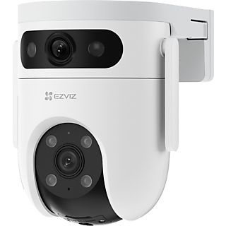 Cámara de vigilancia IP - EZVIZ H9C, 2K (2048x1536 píxeles), Función de visión nocturna, Resistente intemperie, Audio bidireccional, Blanco