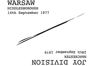 Warsaw - Warsaw Middlesbrough 14th September 1977 / Joy Division Manchester 28th September 1979 (Vinyl LP (nagylemez))