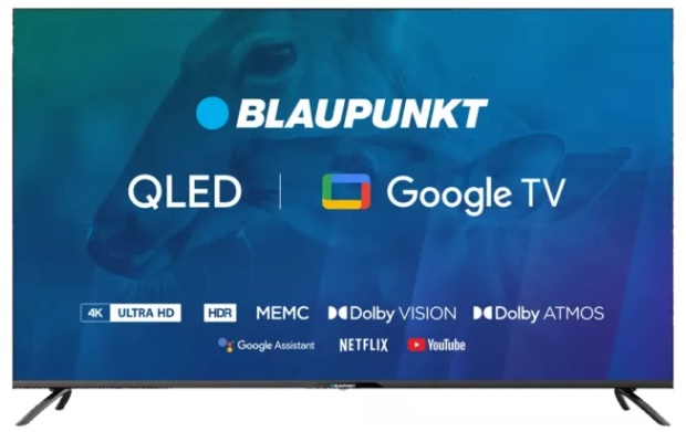 Telewizor QLED BLAUPUNKT 65QBG7000S 65" 4K Google TV Dolby Vision