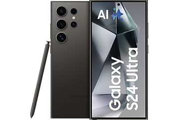 SAMSUNG Galaxy S24 Ultra 5G 256 GB Titanium Black Dual SIM