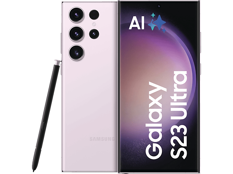 SAMSUNG Galaxy S23 Ultra 5G 512 GB Lavender Dual SIM | SATURN