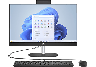 HP AIO 24-CR0052NT i5-1335U 8GB 512GB SSD 23.8 inç Full HD IPS Win 11 Home All In One Bilgisayar 80C29EA Siyah