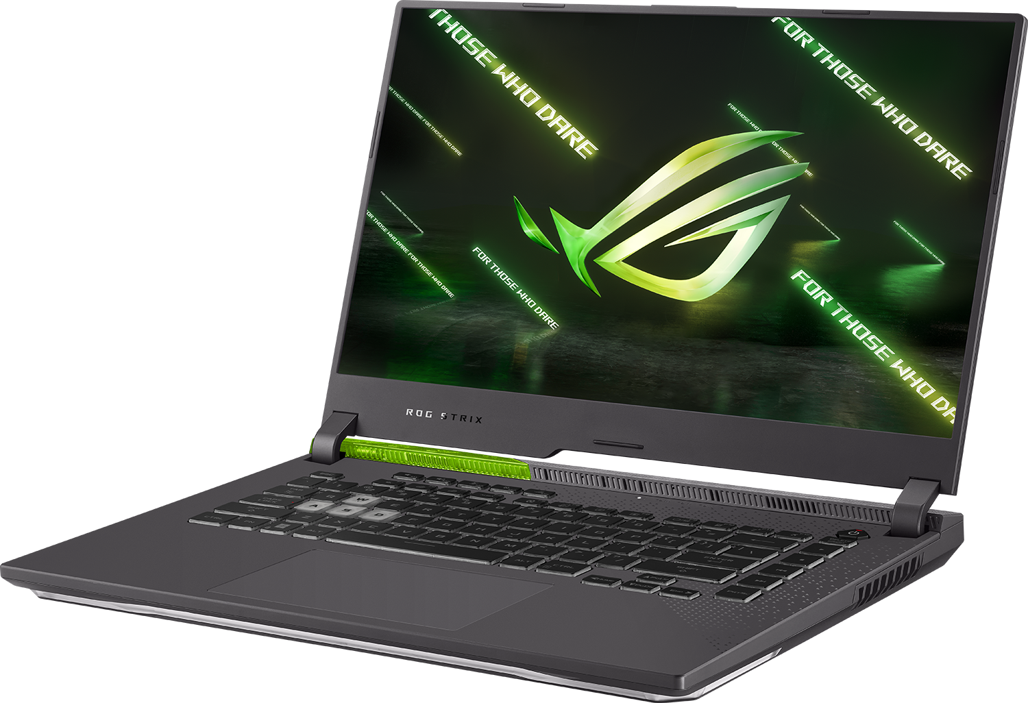 ASUS ROG Strix G15 G513RW-HF197 Zöld Gamer laptop (15,6" FHD/Ryzen7/16GB/1024 GB SSD/RTX3070Ti 8GB/DOS)