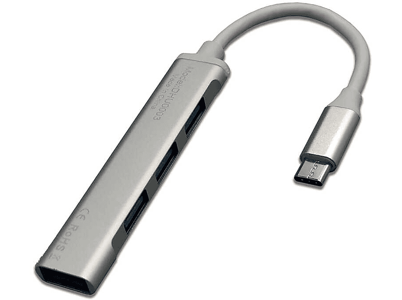 DEXIM Elite USB-C to 4-Port USB-A Hub