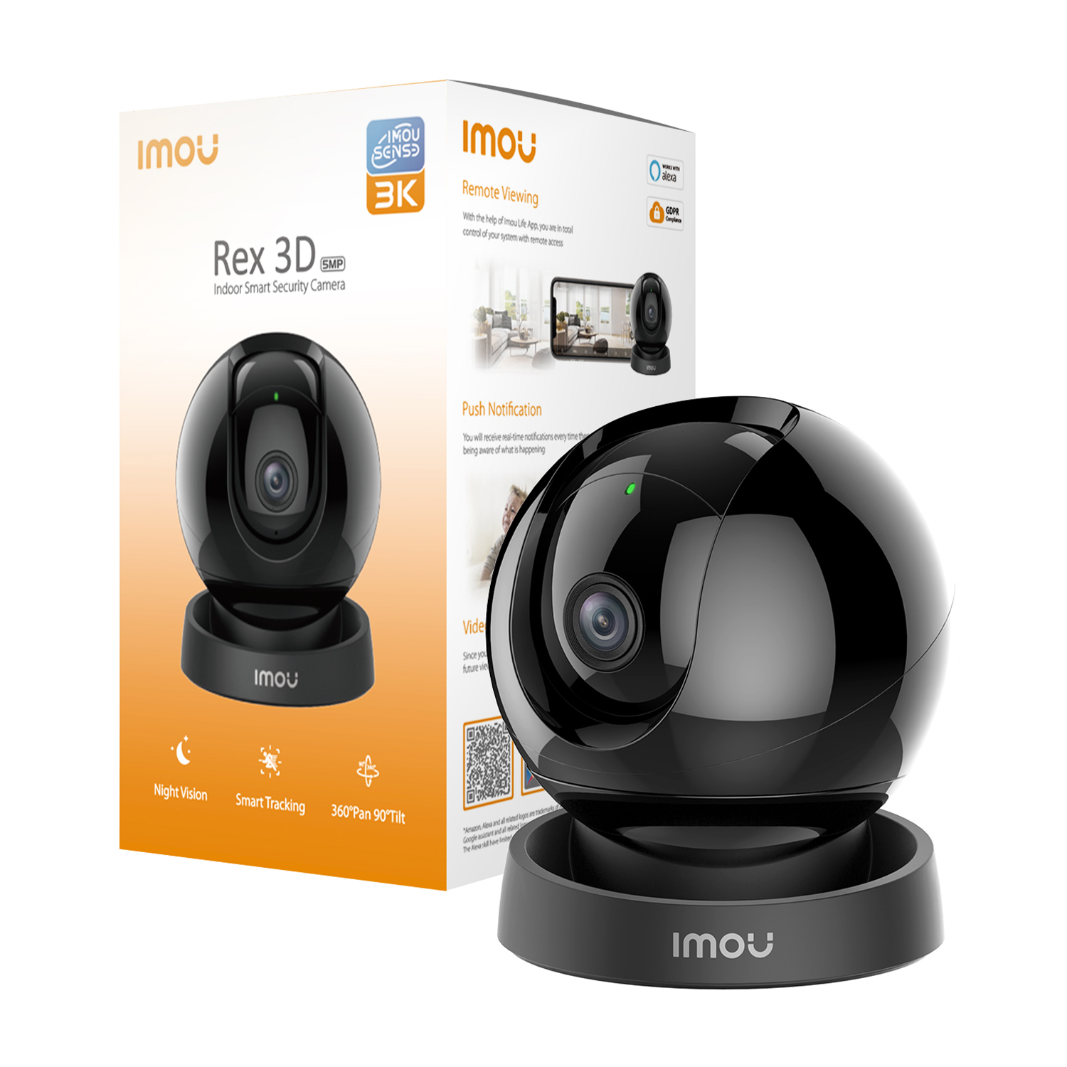 Videocamera Sorveglianza Imou Rex 3D 3K
