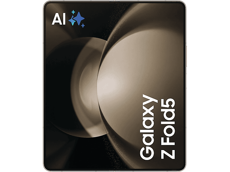 Thumbnail - SAMSUNG Galaxy Z Fold5 256 GB Cream Dual SIM