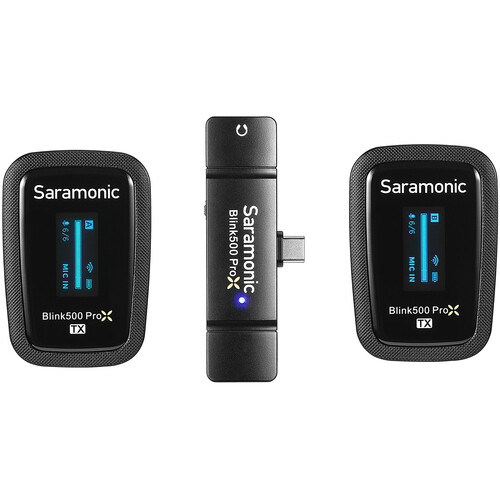 SARAMONIC Blink500 ProX B6 Kablosuz Yaka Mikrofonu (Type C)