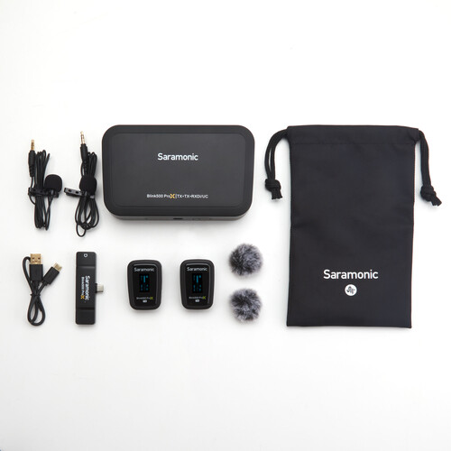SARAMONIC Blink500 ProX B6 Kablosuz Yaka Mikrofonu (Type C)