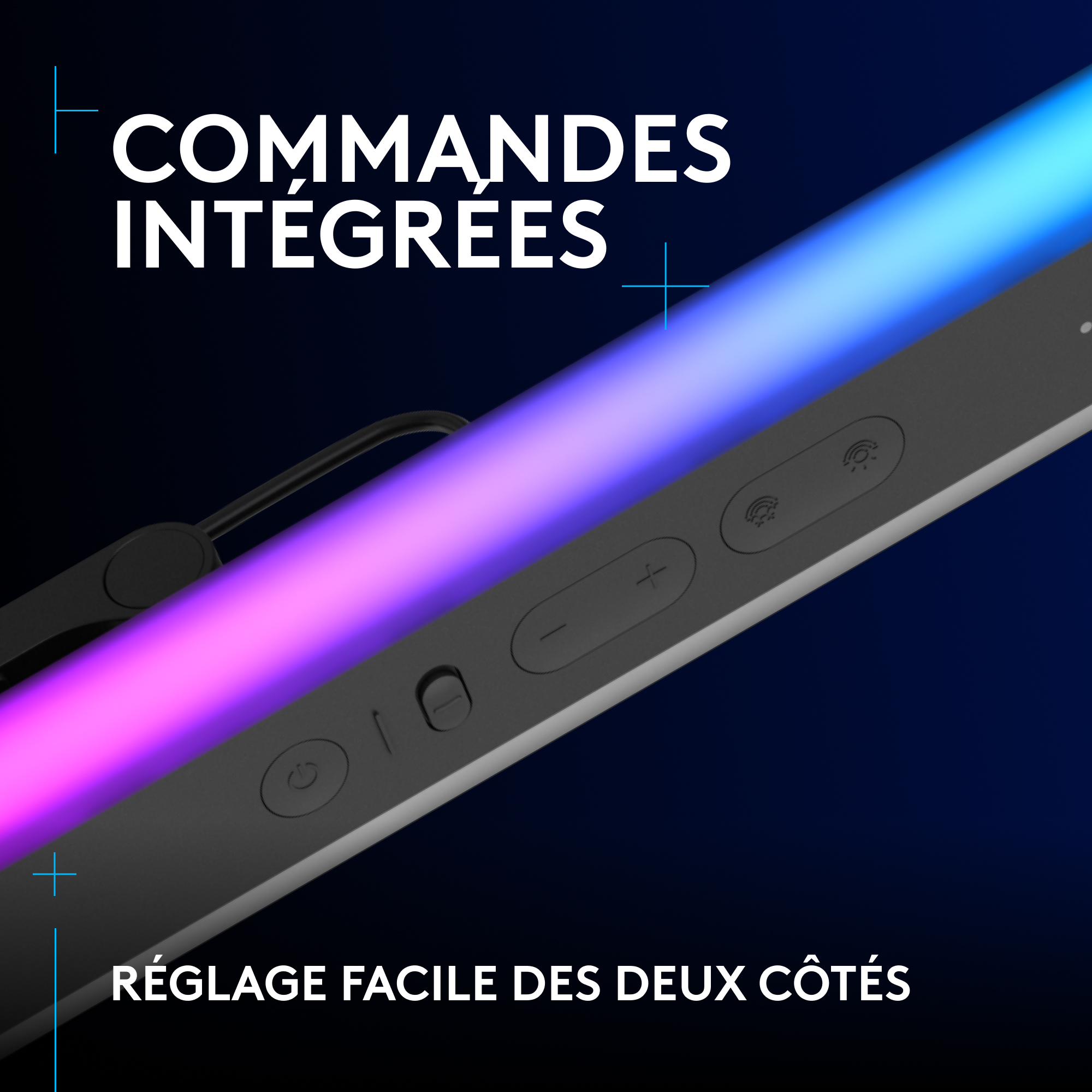 LOGITECH Eclairage Streaming Litra Beam Premium Graphite (946-000007)