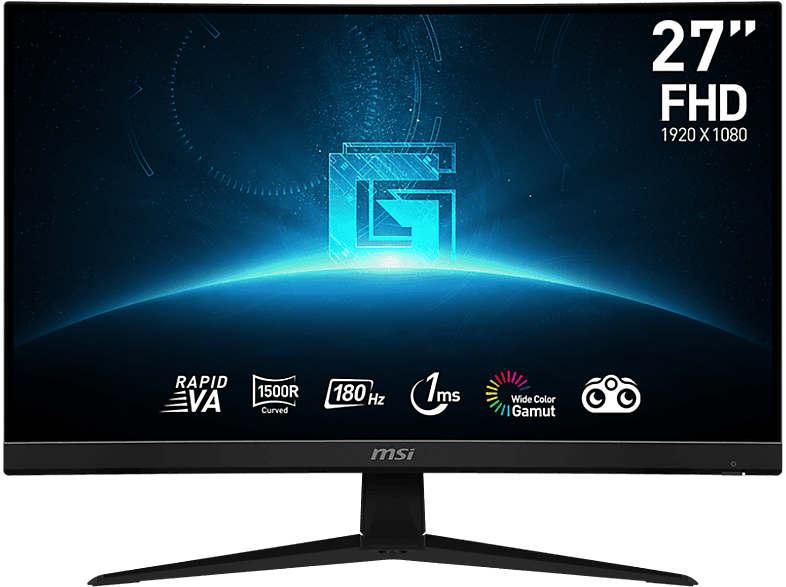 MSI G27C4 E3 27'' Ívelt FullHD 175 Hz 16:9 FreeSync IPS LED Gamer monitor