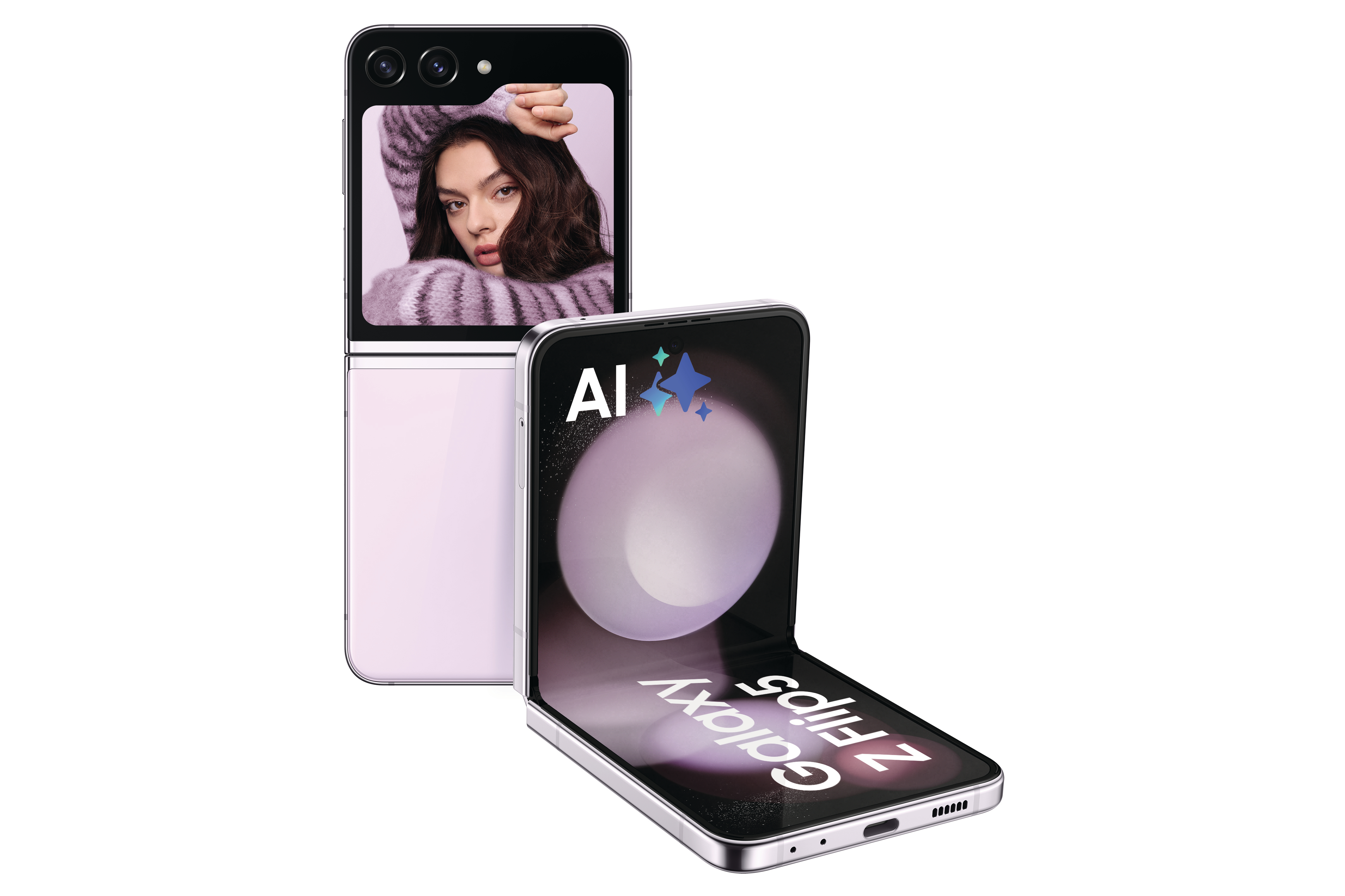 SAMSUNG Galaxy Z Flip5 512 GB Lavender Dual SIM | MediaMarkt