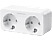 SATECHI Homekit Dual okos konnektor, EU, fehér (ST-HK20AW-EU)