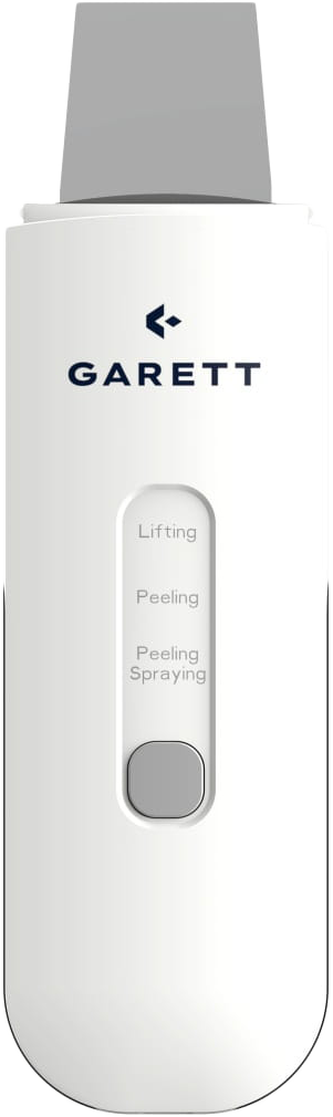 GARETT Beauty Breeze Scrub kavitációs peeling készülék, fehér