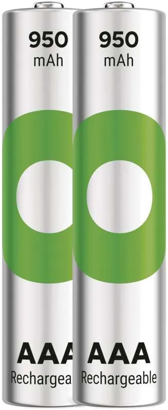GP ReCyko NiMH Akkumulátor HR03 (AAA), 950mAh, 2db (B25112)