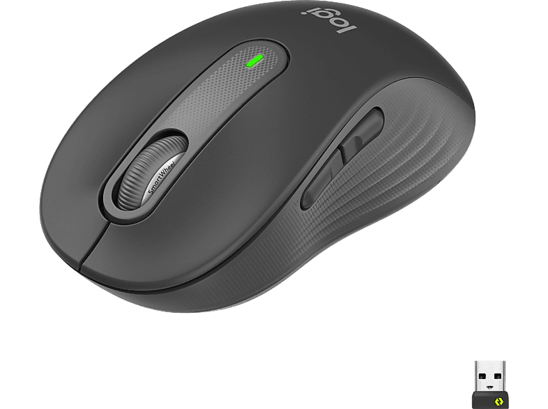 LOGITECH Signature M650 vezeték nélküli optikai egér, grafitszürke (910-006253)