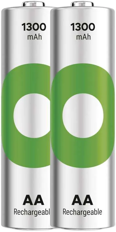 GP ReCyko NiMH Akkumulátor HR6 (AA), 1300mAh, 2db (B25232)