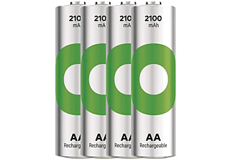 GP ReCyko NiMH Akkumulátor HR6 (AA), 2100mAh, 4db (B25214)