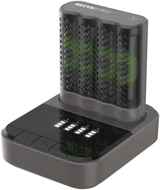 GP ReCyko Pro akkumulátor töltő P461+4xAA, dokkoló (B50460D)