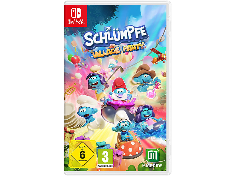 Die Schlümpfe: Village Party | [Nintendo Switch] Switch Familienspiele ...