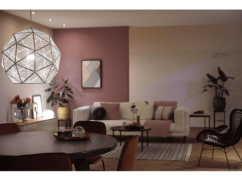 Philips Hue LED E27 3er Starter Set RGBW 10W (HomeKit) - Zubehör für Beleuchtung