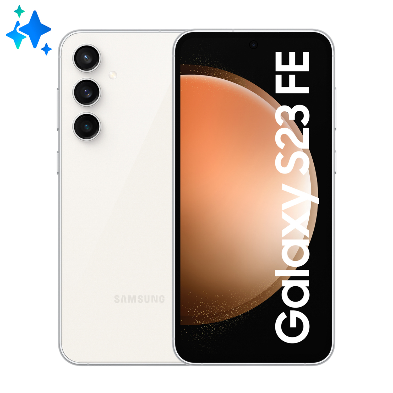 Samsung Galaxy S23 FE, 128 GB, Cream
