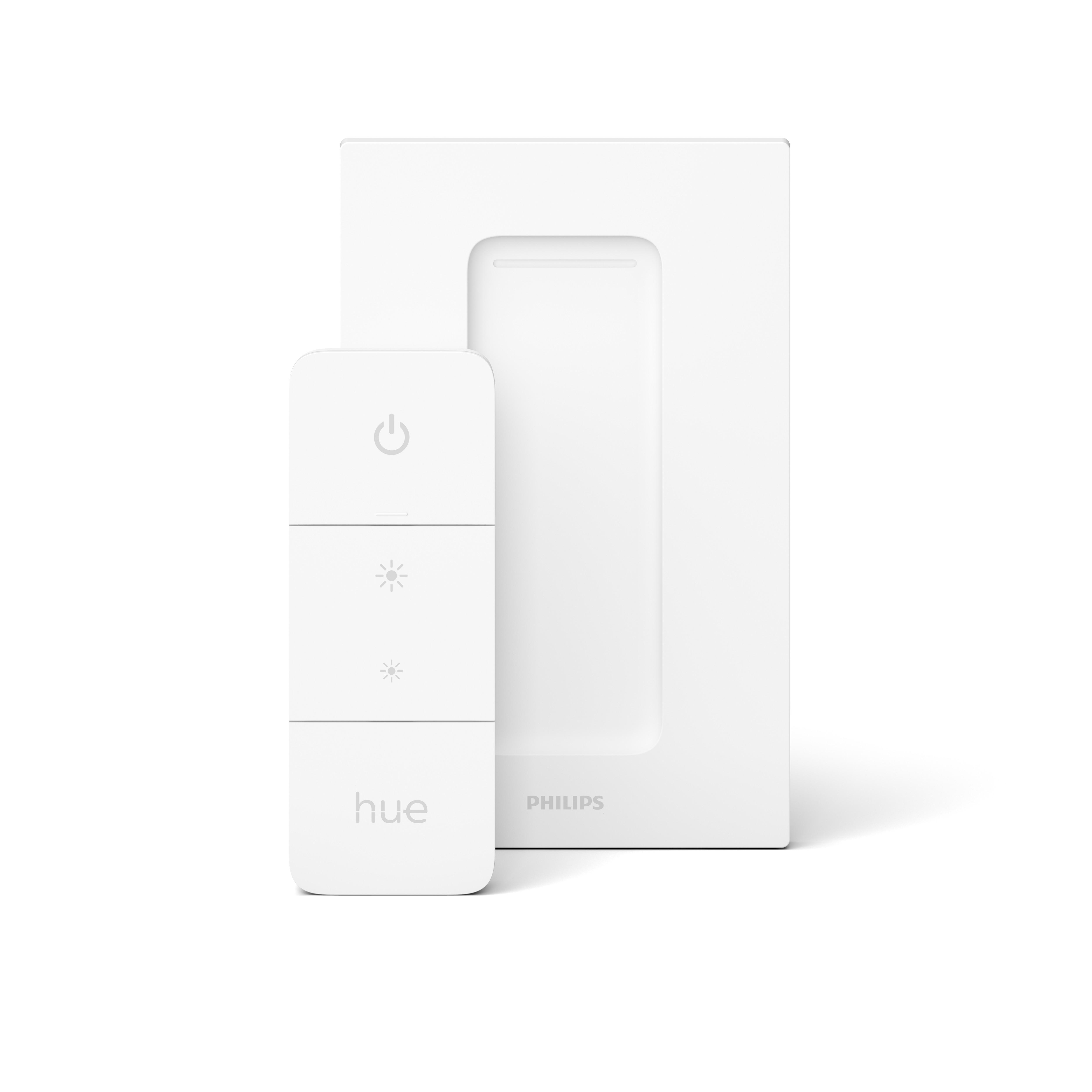 PHILIPS Hue White Amb. Still inkl. Dimmschalter Deckenleuchte Warmweiß