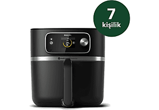 PHILIPS HD9880/90 Combi 7000 Serisi XXL Connected Airfryer Siyah Outlet 1229454