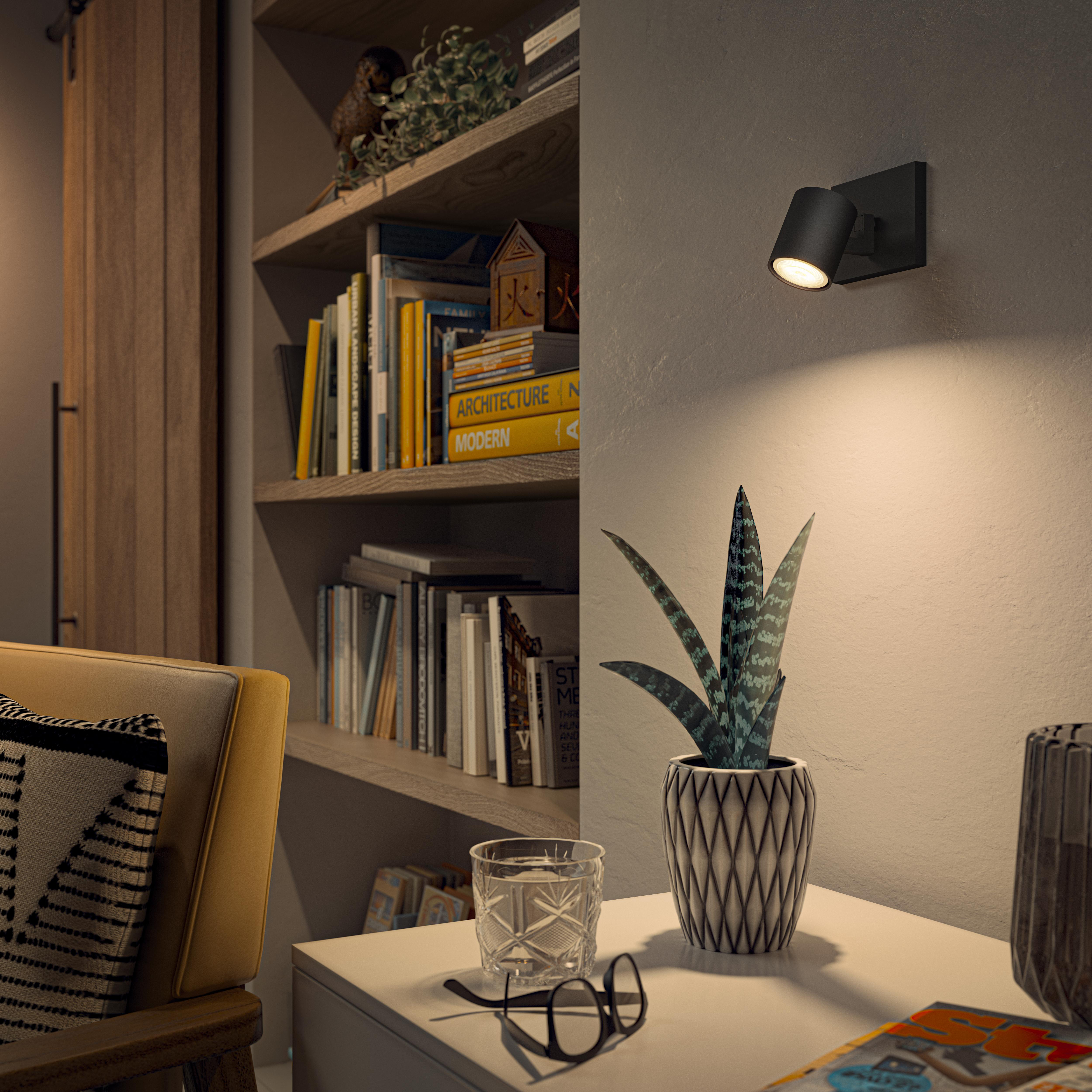 PHILIPS Hue White Amb. Runner Spot 1 flg. Erweiterung Deckenleuchte Warmweiß