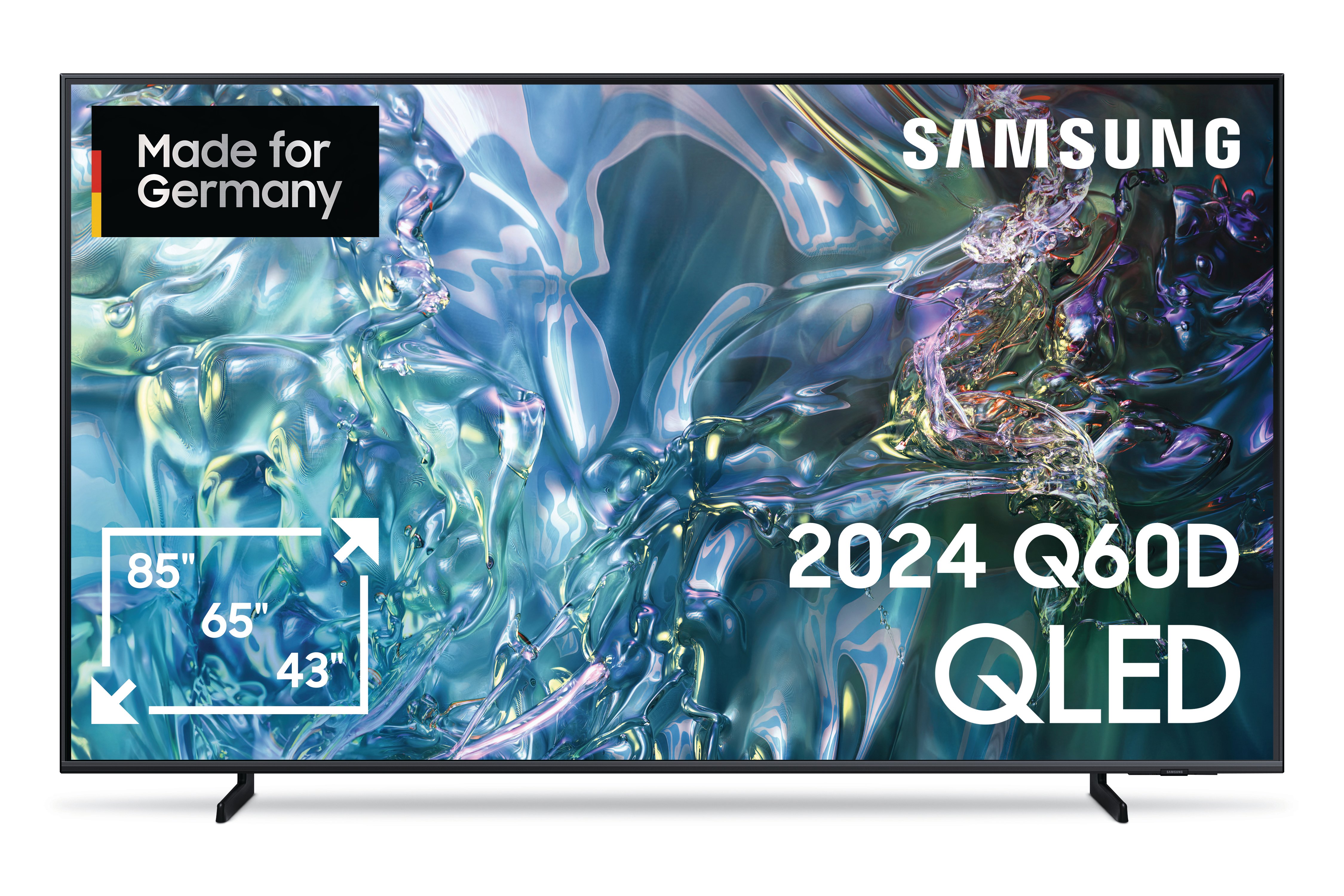 SAMSUNG GQ75Q60D QLED TV (Flat, 75 Zoll / 189 cm, UHD 4K, SMART TV