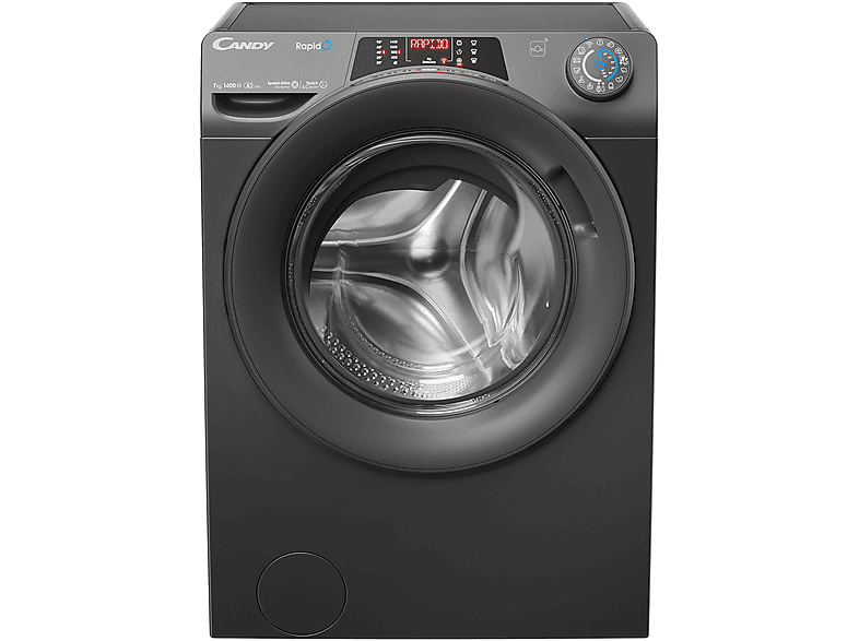 Candy Ro4476Dwmrr7/1-S Lavatrice Slim, Caricamento frontale, 7 kg, 40 cm, Classe A