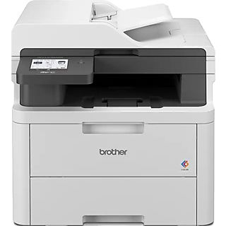 Impresora multifunción - Brother MFC-L3740CDWE, Láser a color, 18 ppm, Wi-Fi, Inpresión doble cara, Blanco