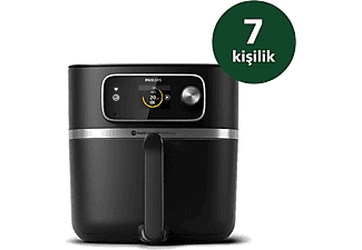 PHILIPS HD9880/90 Combi 7000 Serisi XXL Connected Airfryer Siyah Outlet 1229454
