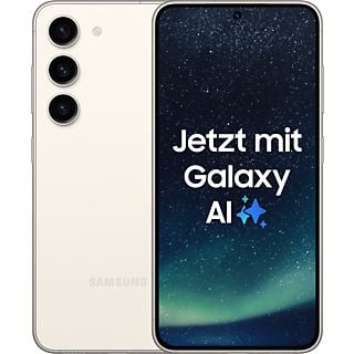 SAMSUNG Galaxy S23 - Smartphone (6.1 ", 128 GB, Crème)
