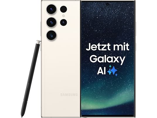 SAMSUNG Galaxy S23 Ultra - Smartphone (6.8 ", 256 GB, Crema)