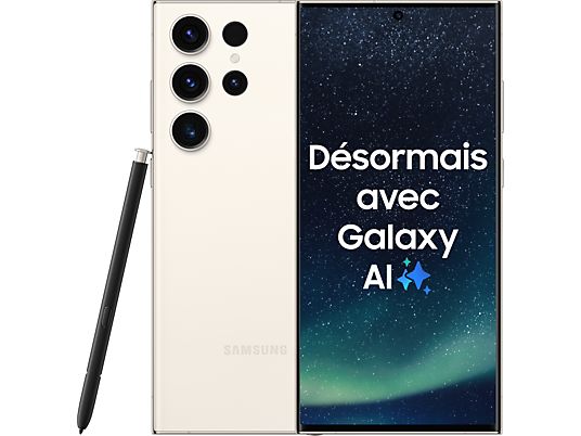 SAMSUNG Galaxy S23 Ultra - Smartphone (6.8 ", 512 GB, Cream)