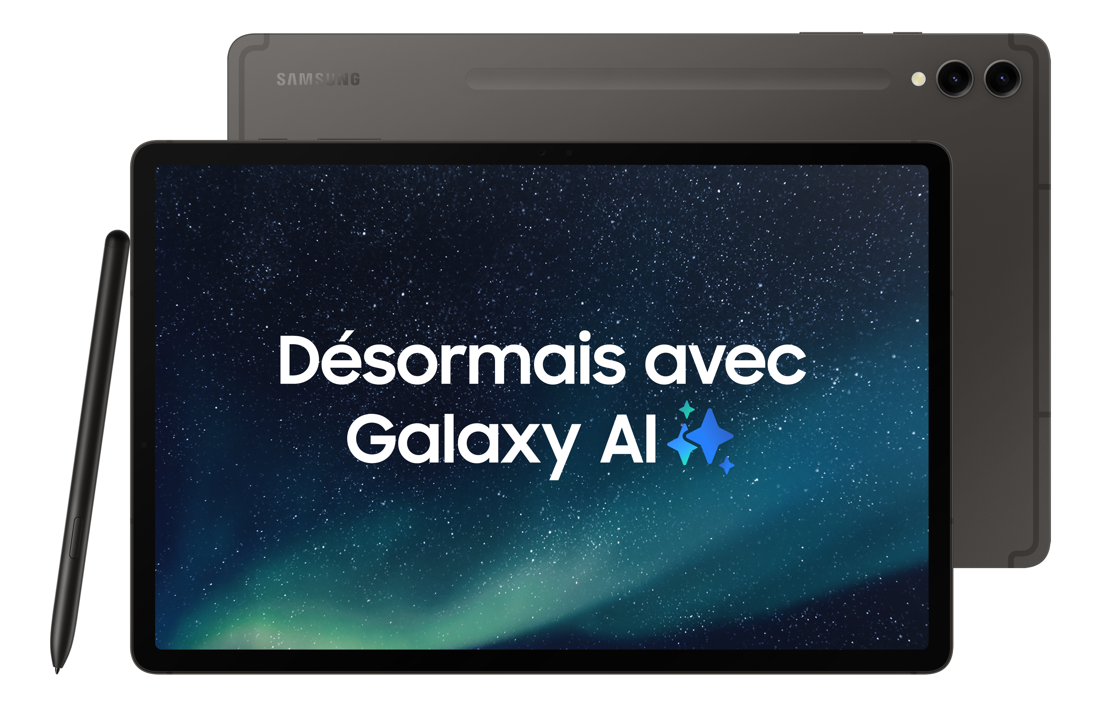 SAMSUNG Galaxy Tab S9+ 5G, Tablet, 256 GB, 12.4 ", Graphite