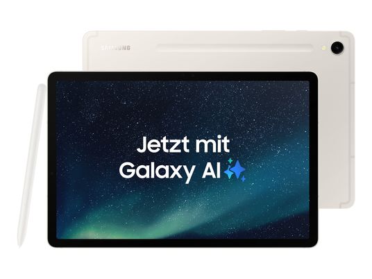 SAMSUNG Galaxy Tab S9 5G - Tablette (11", 128 Go, Beige)