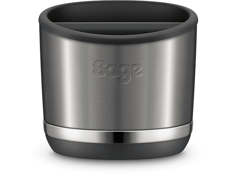 Sage SEA501BST0ZEU1 the Knock Box™ 10, Abklopfbehälter, Black Stainless Steel