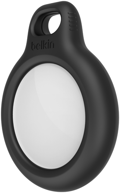 Fekete Belkin nyomkövető. Ovális forma fehér középpel.
