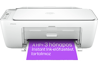 HP DeskJet 2810E multifunkciós színes tintasugaras nyomtató, A4, Wi-Fi, HP+, 3 hónap Instant Ink (588Q0B)