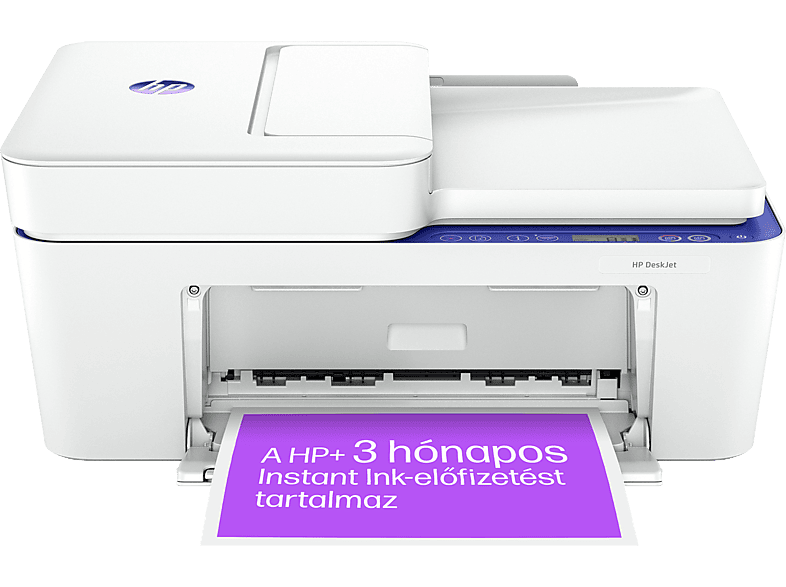 HP DeskJet 4230E multifunkciós színes tintasugaras nyomtató, A4, ADF, Wi-Fi, HP+, 3 hónap Instant Ink (60K30B)