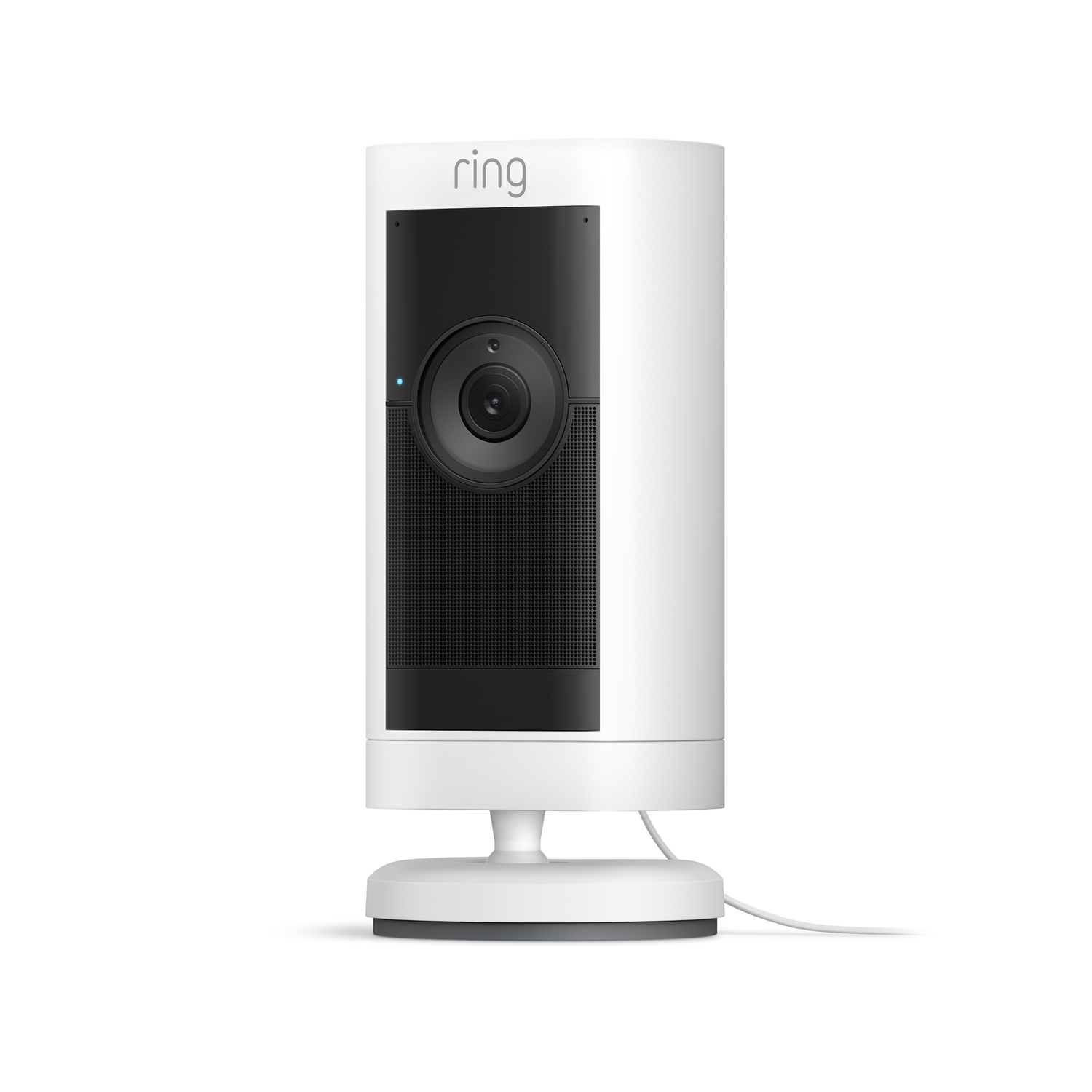 RING Caméra Stick Up Pro Plug-in Blanc (B09CKC5PTJ)