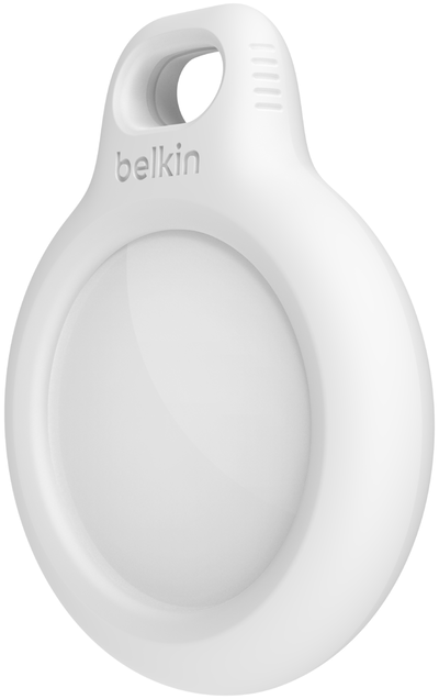 BELKIN Kulcstartó Airtag-hez, biztonsági tartóval, fehér (F8W973btWHT)