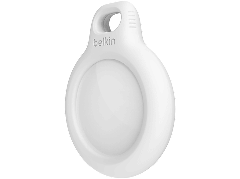 BELKIN Kulcstartó Airtag-hez, biztonsági tartóval, fehér (F8W973btWHT)